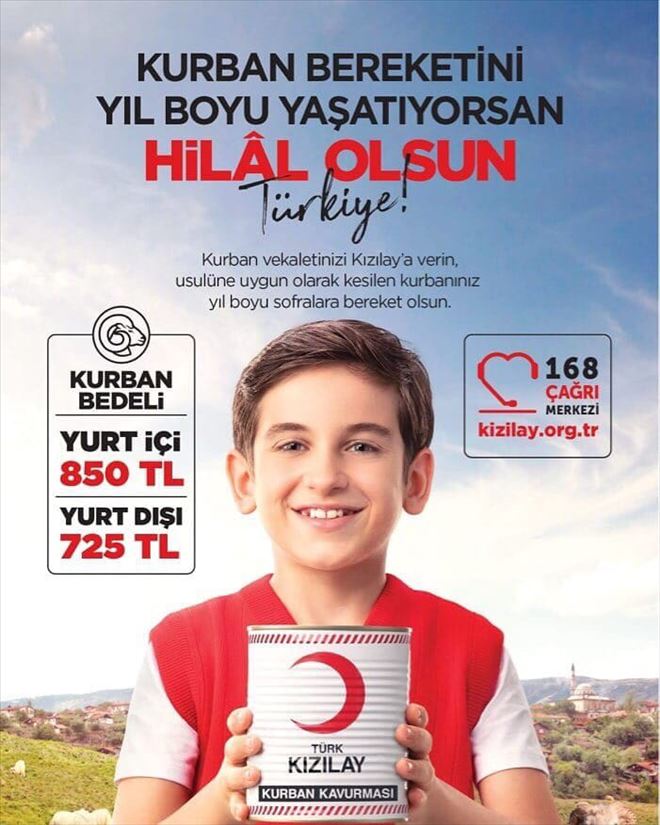 Kızılay´dan Vekaletle Kurban Kesim Kampanyası