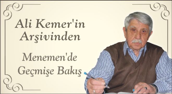 Menemen'e Gelen Ünlü Devlet Adamları ile Ulusal Gazete Temsilcileri     