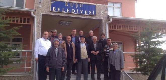 BAŞKAN ŞAHİN'DEN KUŞULULARA DESTEK…