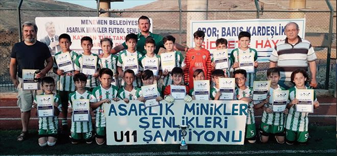 U11´de Şampiyon Salihlispor 