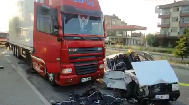 Menemenli aile trafik kazası kurbanı: 4 ölü – 2 yaralı