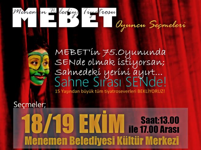 MEBET yeni oyuncular seçecek  