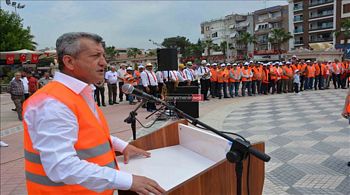 BAŞKAN ŞAHİN 1 MAYIS´TA EMEKÇİLERİN YÜZÜNÜ GÜLDÜRDÜ